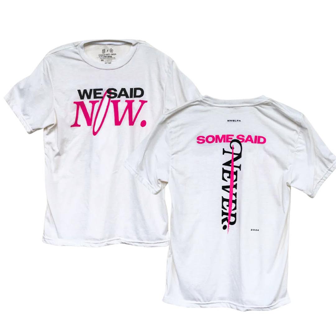 NWSLPA "We Said Now" Tee