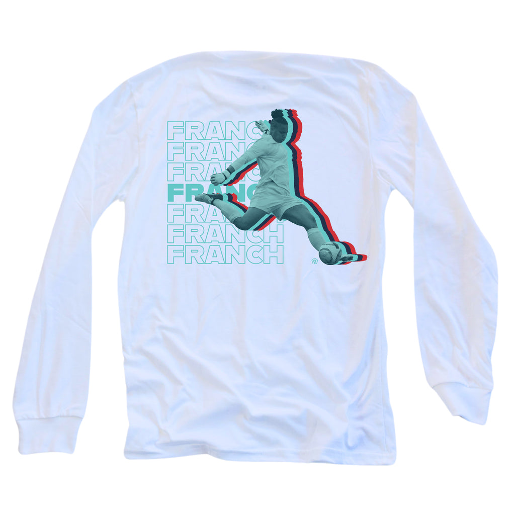 AD Franch Unisex Long Sleeve Retro Tee