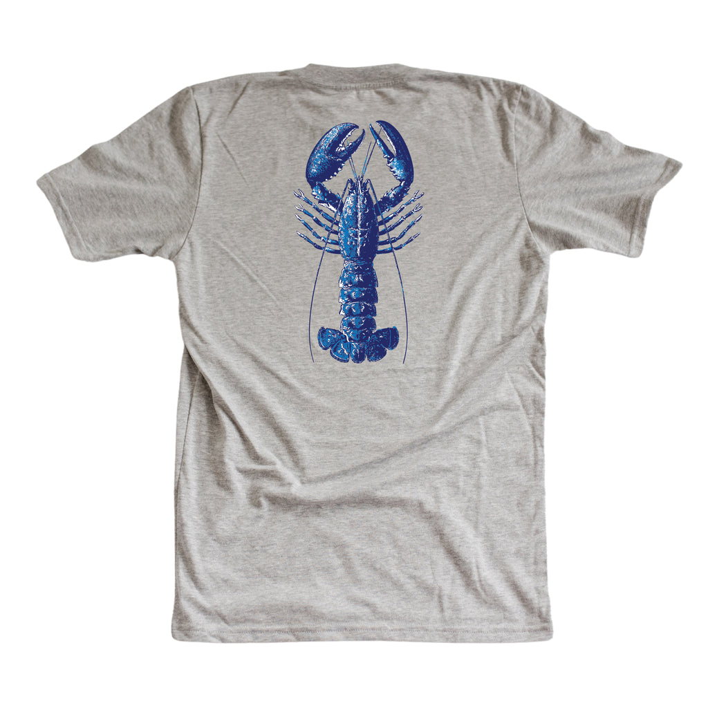 Keep Maine Salty Blue Lobster Short Sleeve Tee