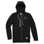 Black Zip Up Hoodie with Marta Name and Number