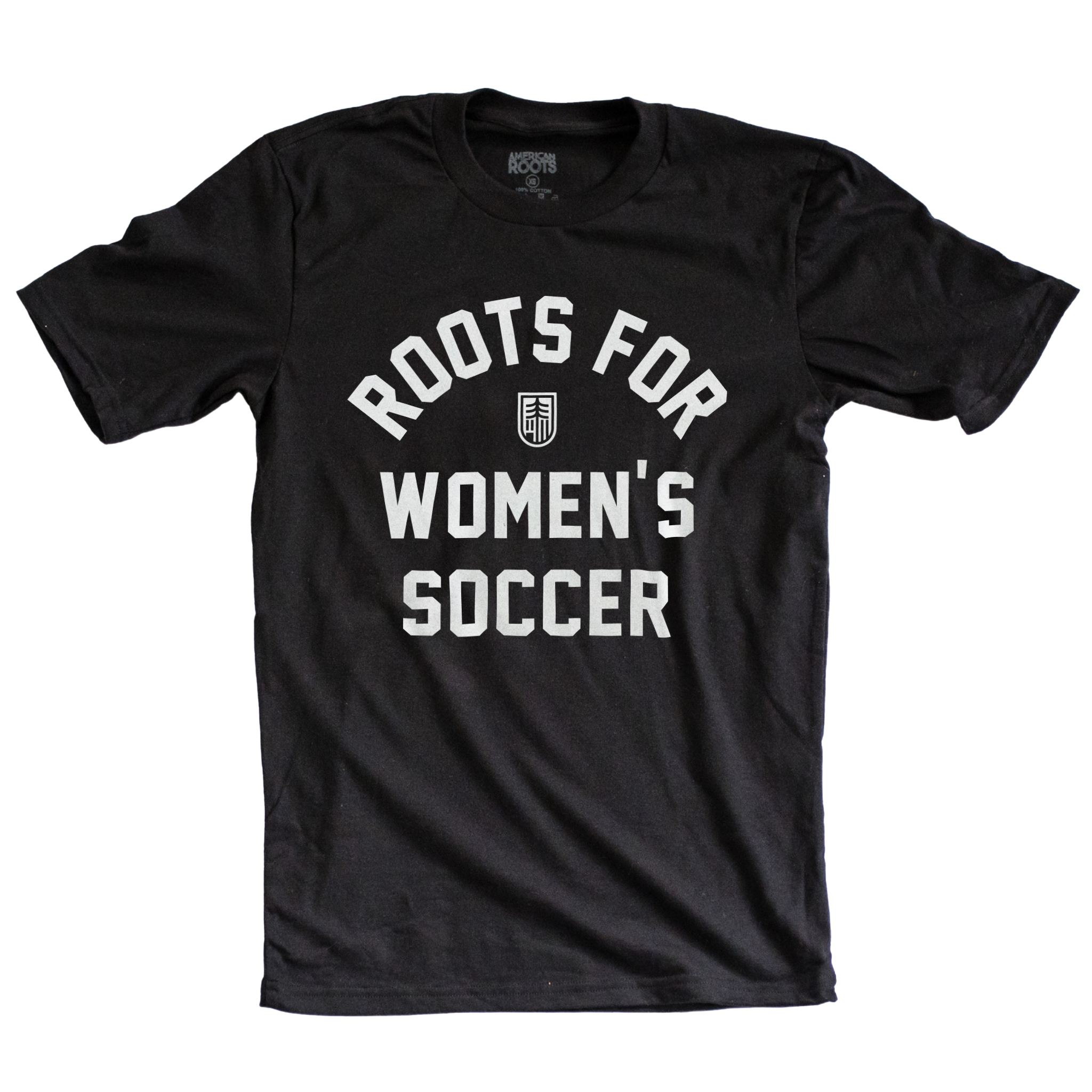 LaBonta Roots for Women's Soccer Tee. Black. 